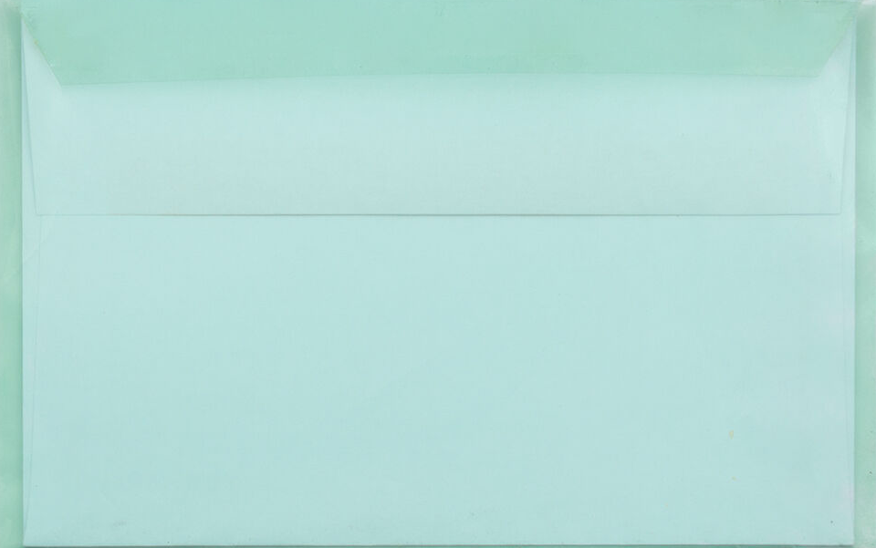 Green 1.6mil 5 7/16 x 8 5/8 Cello Envelopes with Peel & Seal