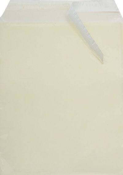 Yellow 1.6mil 8 15/16 x 11 1/4 Cello Envelopes with Peel & Seal