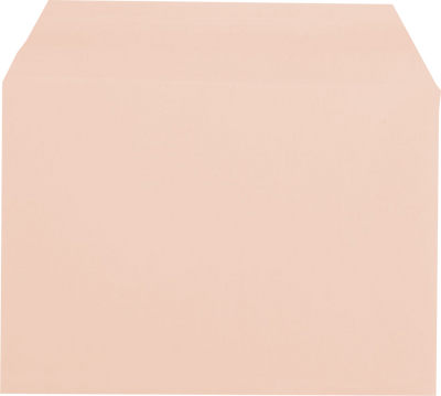 Peach 1.6mil 5 1/16 x 7 3/16 Cello Envelopes with Peel & Seal
