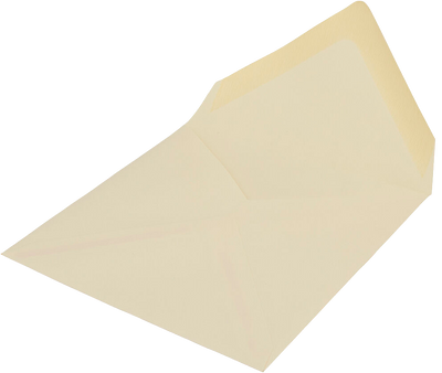 Natural 24lb 5 x 5 Square V Flap Envelopes