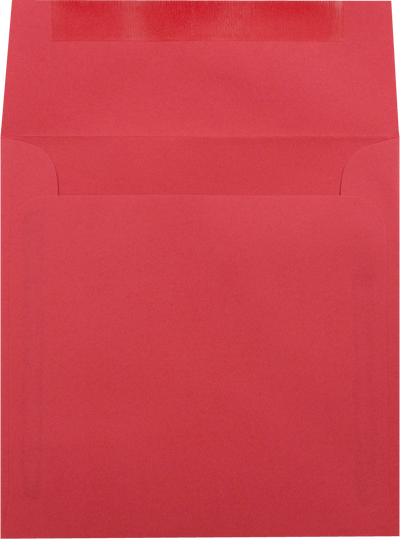 Red 24lb 6 x 6 Square Envelopes