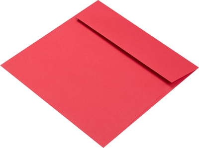 Red 24lb 6 x 6 Square Envelopes