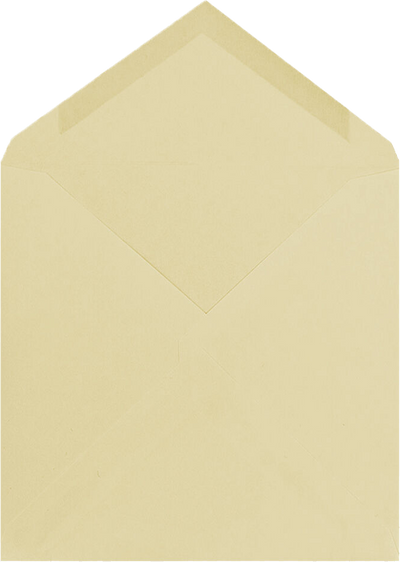 Natural White 24lb 7 1/2 x 7 1/2 V Flap Square Envelopes