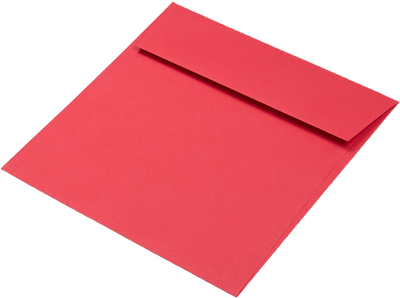 Red 24lb 8 1/2 x 8 1/2 Square Envelopes