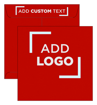 Red 24lb 8 1/2 x 8 1/2 Square Envelopes