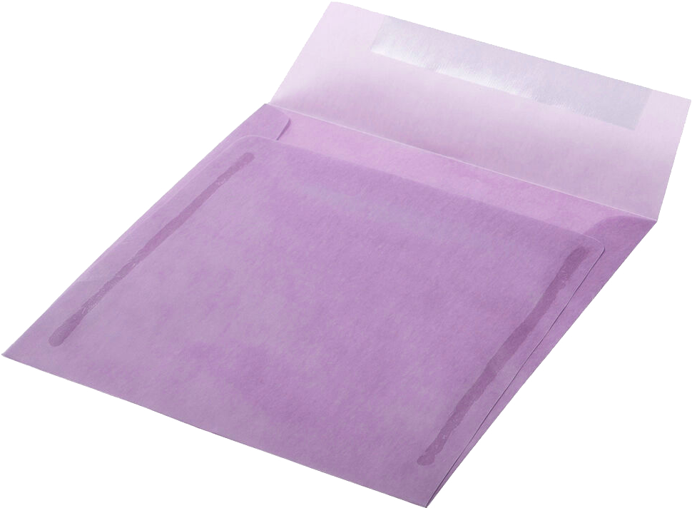 Purple Translucent 30lb 6 1/2 x 6 1/2 Square Envelopes