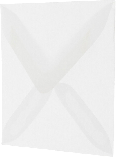 Clear Translucent 28lb 3 1/8 x 3 1/8 Square Envelopes