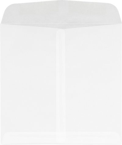 Clear Translucent 30lb 9 1/2 x 9 1/2 Square Envelopes
