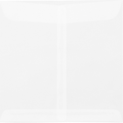 Clear Translucent 30lb 9 1/2 x 9 1/2 Square Envelopes