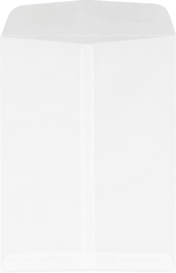 Clear Translucent 30lb 9 x 12 Open End Envelopes