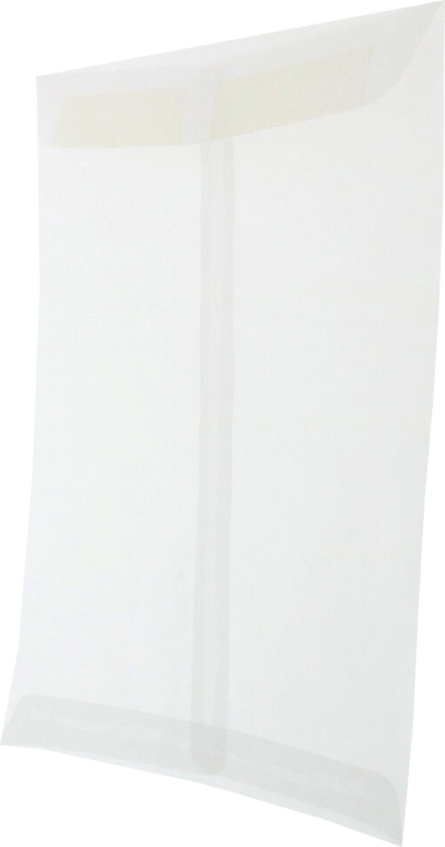 Clear Translucent 30lb 10 x 13 Open End Envelopes