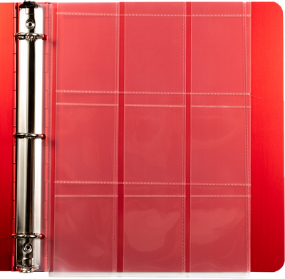 Clear Pocket Binder Collection Pages - 20 Sheets