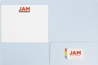 Baby Blue 9 x 12 Matte Folders