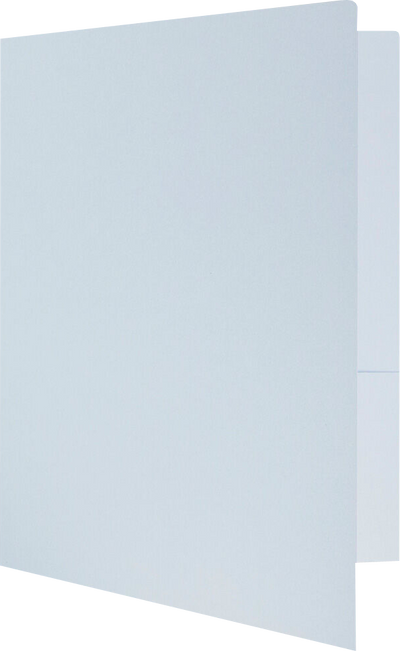 Baby Blue 9 x 12 Matte Folders