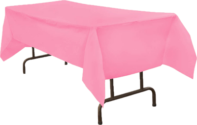 Baby Pink 54 x 108 Plastic Tablecover