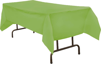 Lime Green 54 x 108 Plastic Tablecover
