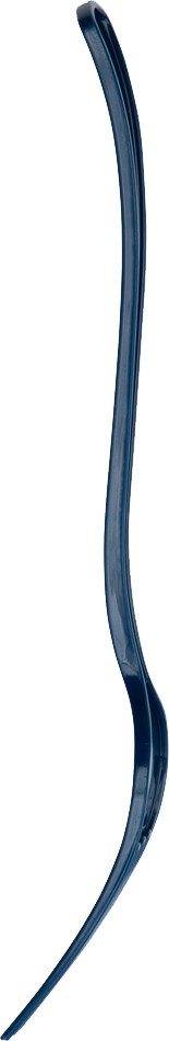Navy Blue Plastic Forks - 50 Pack