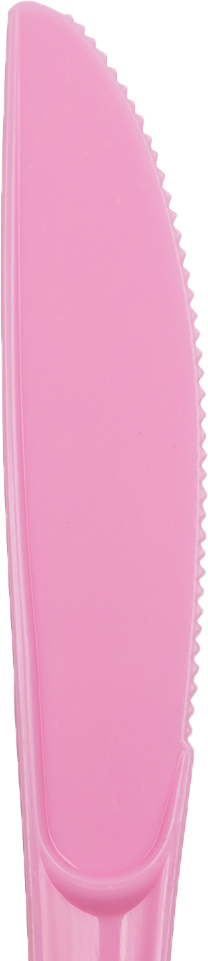 Baby Pink Plastic Knives - 50 Pack