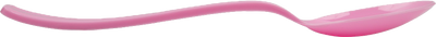 Baby Pink Plastic Spoons - 50 Pack