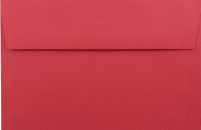 Red 24lb A9 Invitation Envelopes (5 3/4 x 8 3/4)