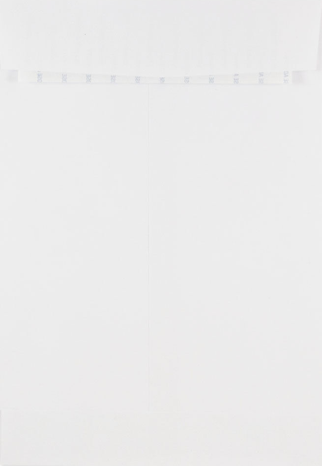 White 28lb 6 1/2 x 9 1/2 Open End Envelopes with Peel & Seal