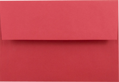Red 24lb A8 Invitation Envelopes (5 1/2 x 8 1/8)