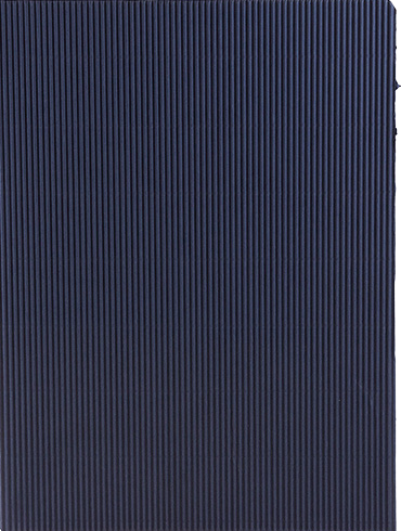 Navy Blue Corrugated Folders