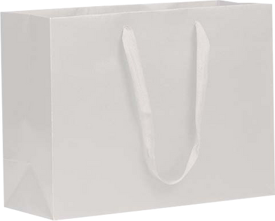 White Kraft Recycled X-Large Matte Heavy Duty Gift Bags (16 x 12 x 6)