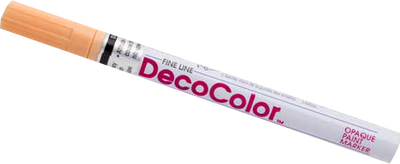 Pastel Peach Fine Line Opaque Paint Markers