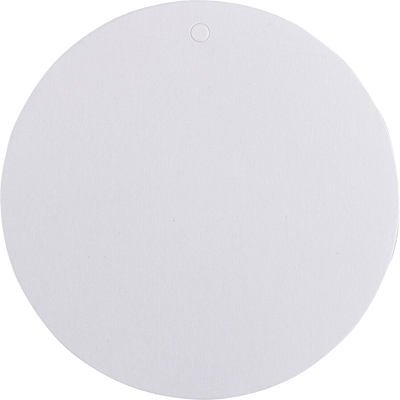 White Large Circle Gift Tags (3 x 3) - 10 Pack