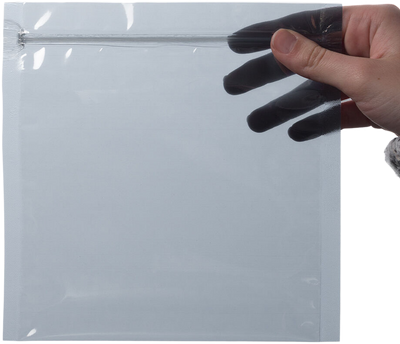 Clear Foil 32lb 6 x 6 Square Envelopes with Zip Lock