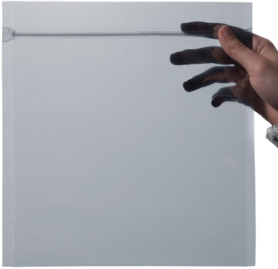 Clear Foil 32lb 8 1/2 x 8 1/2 Square Envelopes with Zip Lock