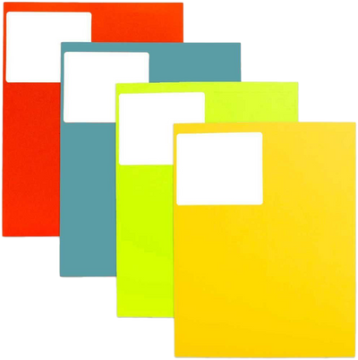 Assorted 3 1/3 x 4 Shipping Labels