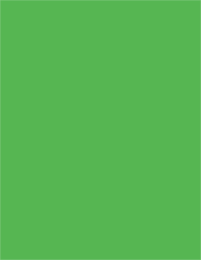 Bright Green #10 Stationery Set - 100 Pack