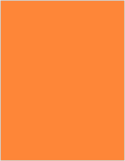 Bright Orange #10 Stationery Set - 100 Pack