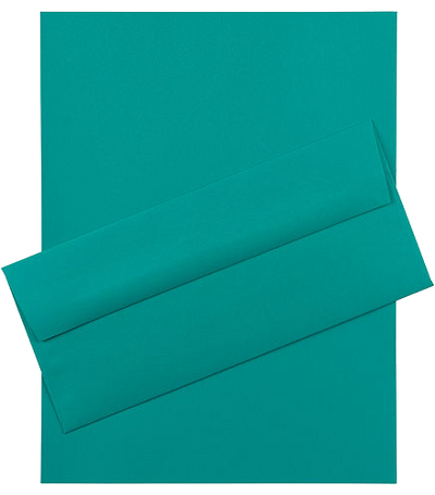 Sea Blue #10 Stationery Set - 100 Pack