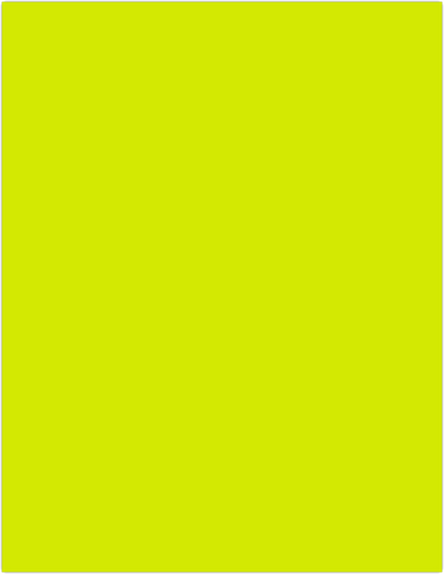 Ultra Lime Green #10 Stationery Set  - 100 Pack