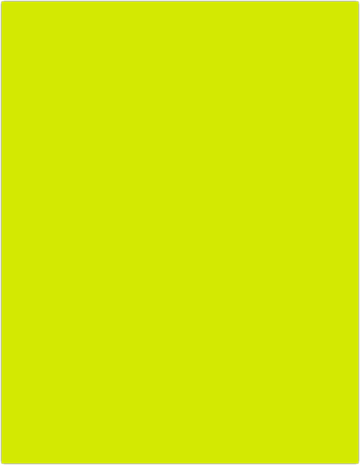 Ultra Lime Green #10 Stationery Set  - 100 Pack