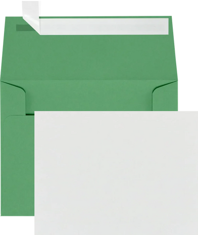 Bright Green Green A2 Stationery Set - 25 Pack