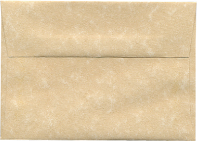Brown Parchment A2 Stationery Set - 25 Pack