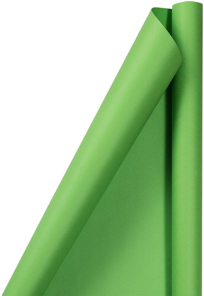 Lime Green Matte Wrapping Paper (25 Sq Ft)