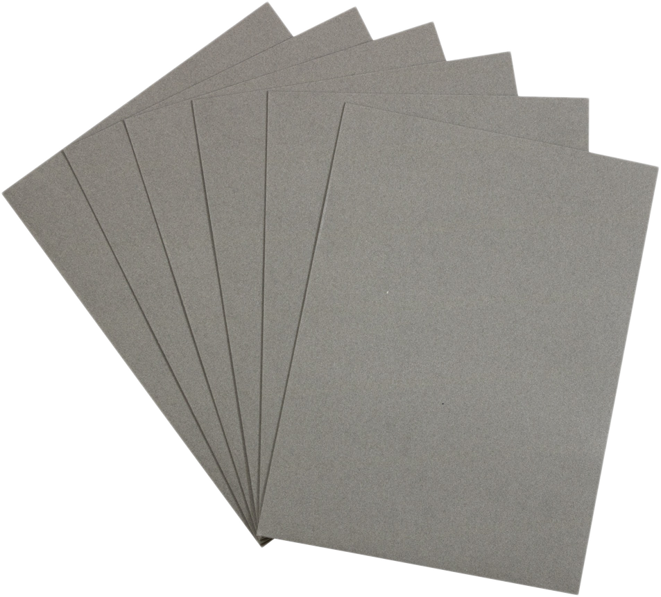 Gray Linen 9 x 12 Folders