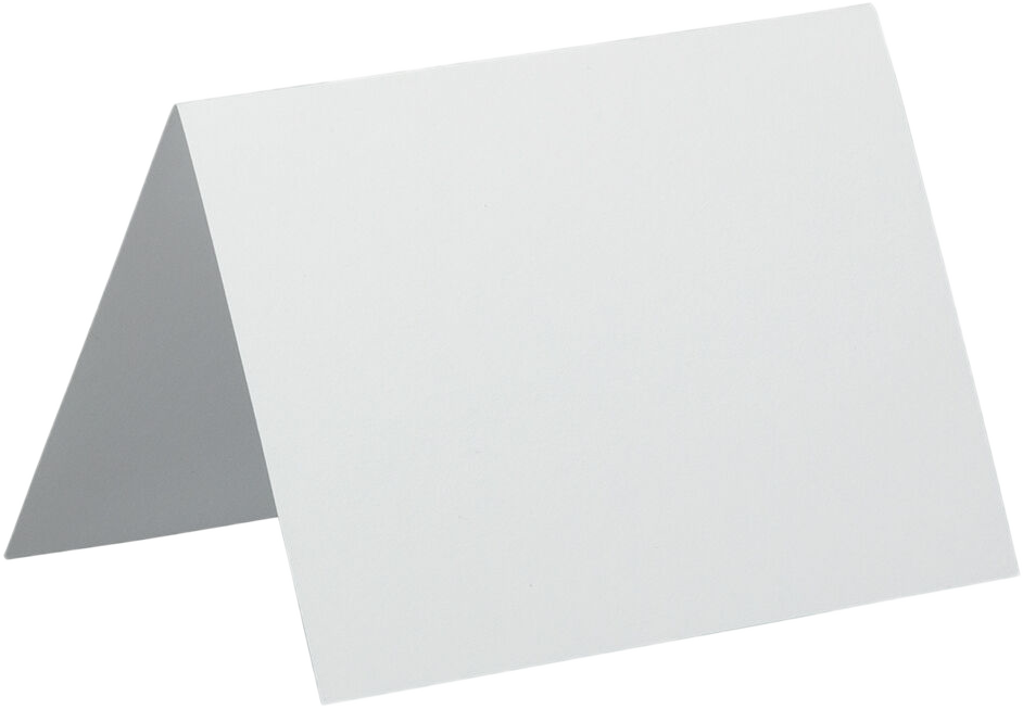 Bright White 80lb Cougar A1 (No Panel) Premium Foldover Cards (3 1/2 x 4 7/8)
