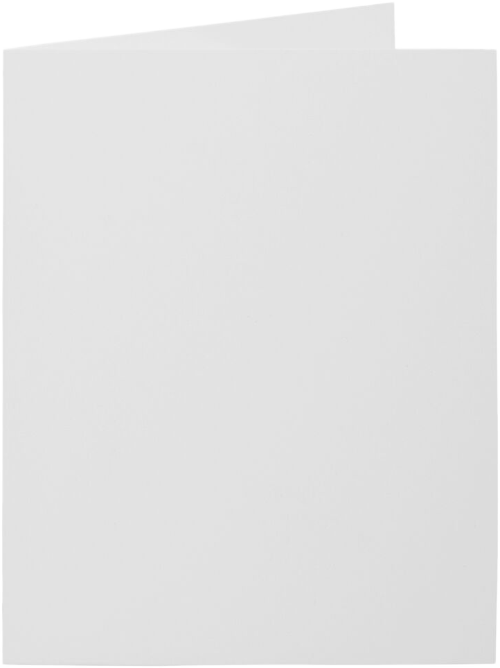 Bright White 80lb Cougar A2 Premium Foldover Cards (4 3/8 x 5 7/16)