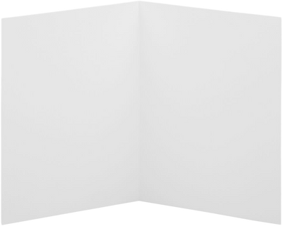 Bright White 80lb A7 Foldover Cards (5 1/4 x 7 1/4)
