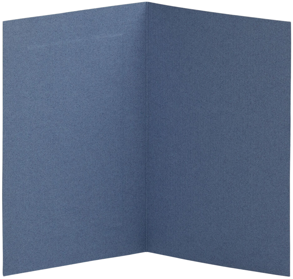 Blue Laid 100lb Panel A1 Foldover Cards (3 1/2 x 4 7/8)