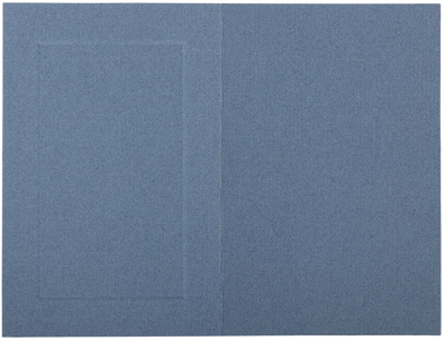 Blue Laid 100lb Panel A1 Foldover Cards (3 1/2 x 4 7/8)