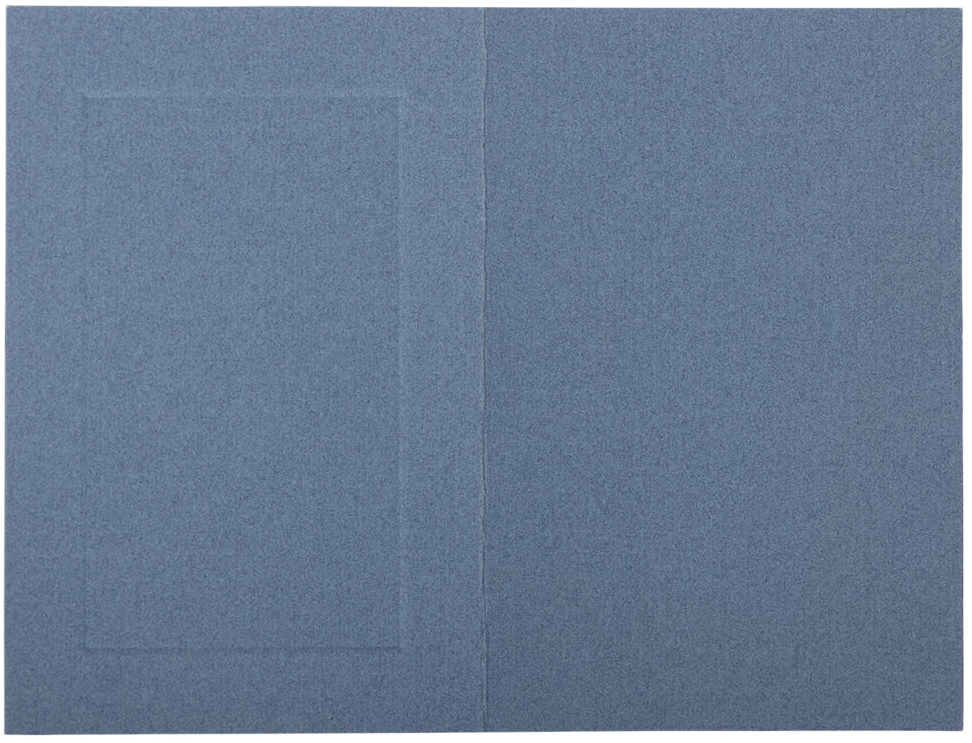 Blue Laid 100lb Panel A1 Foldover Cards (3 1/2 x 4 7/8)