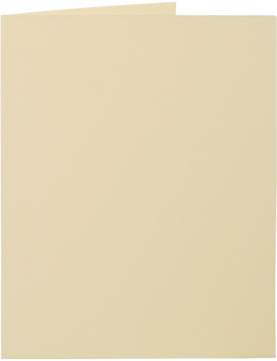 Ivory 65lb A2 Foldover Cards (4 3/8 x 5 7/16)