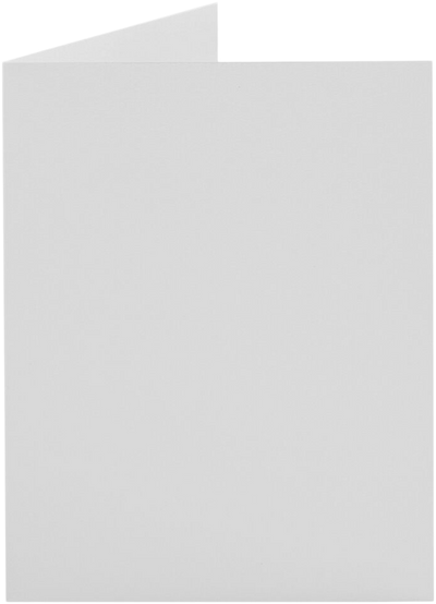 White 65lb A2 Foldover Cards (4 3/8 x 5 7/16)